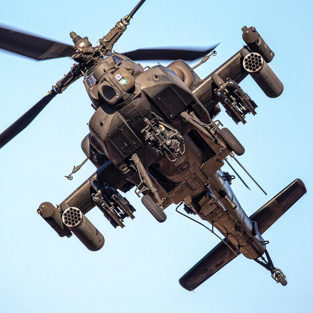 Ghép hình máy bay Apache 12