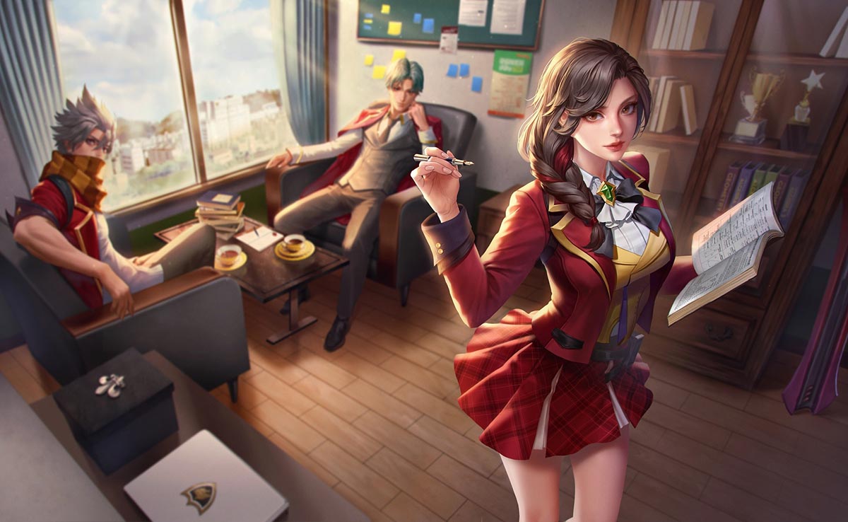 Xếp hình Astrid Tổ trưởng học đường