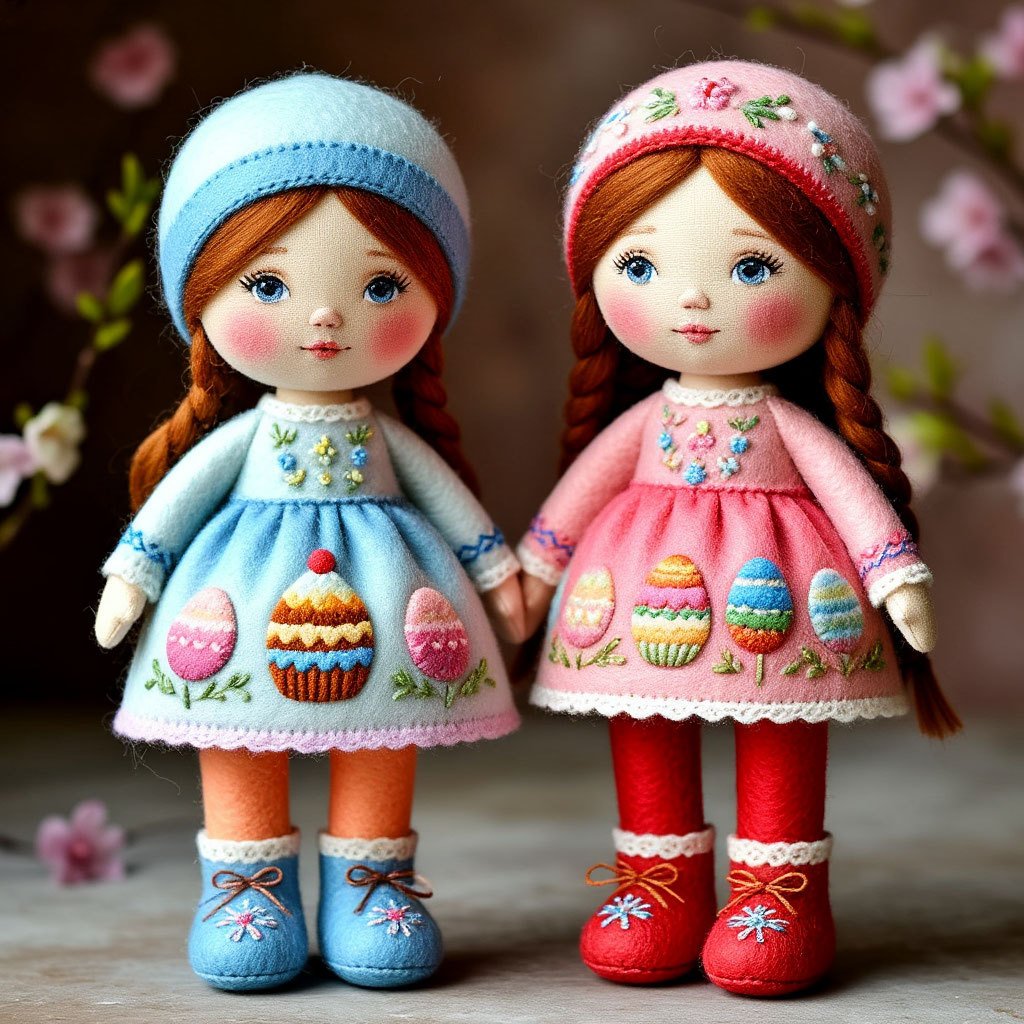 Ghép hình Búp bê nỉ