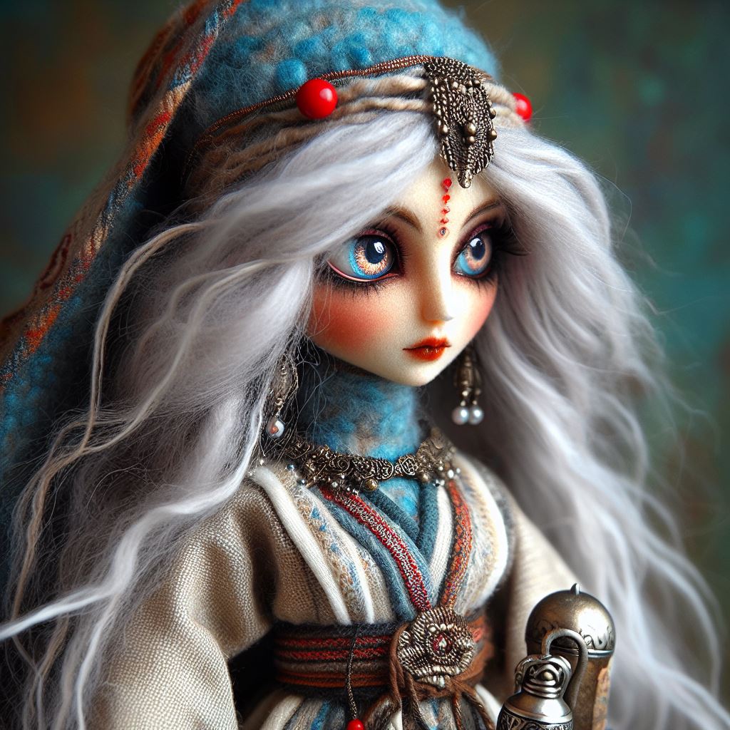 Xếp hình búp bê pháp sư