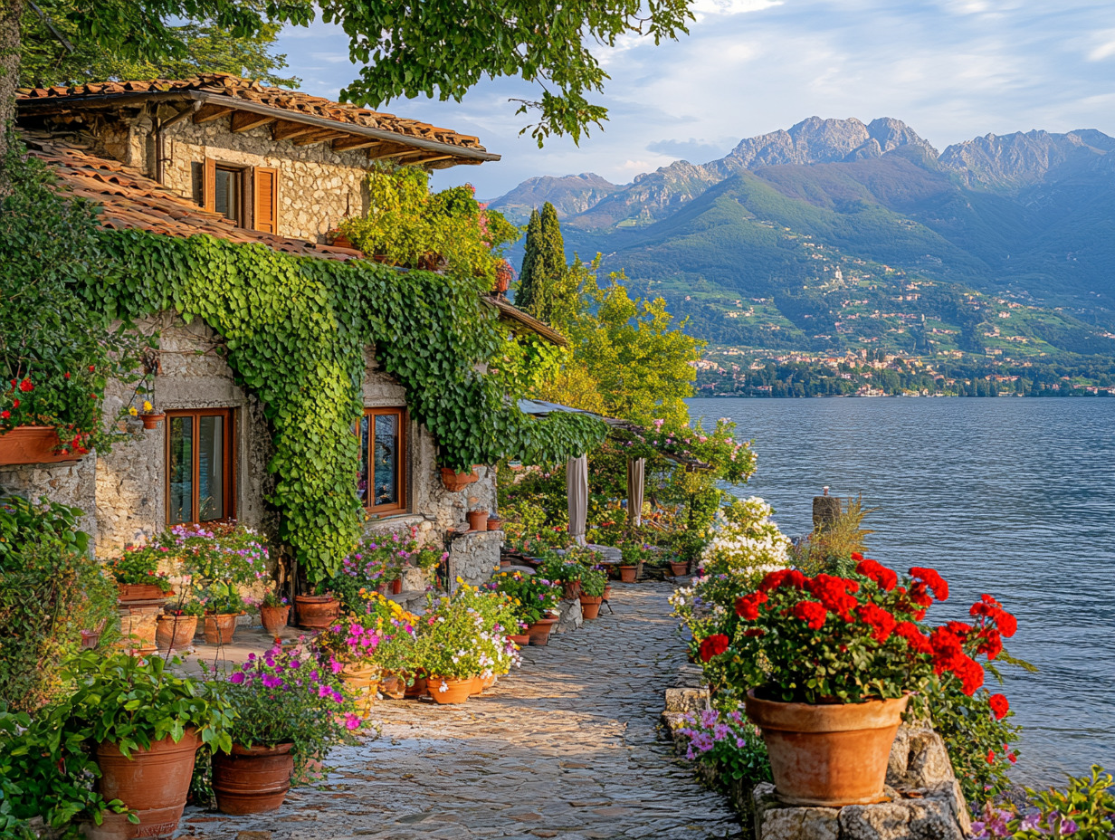 Xếp hình cảnh đẹp như tranh vẽ của Ý