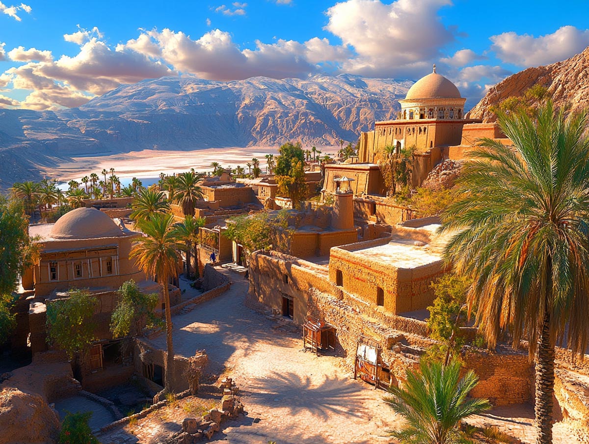 Ghép hình làng miền núi