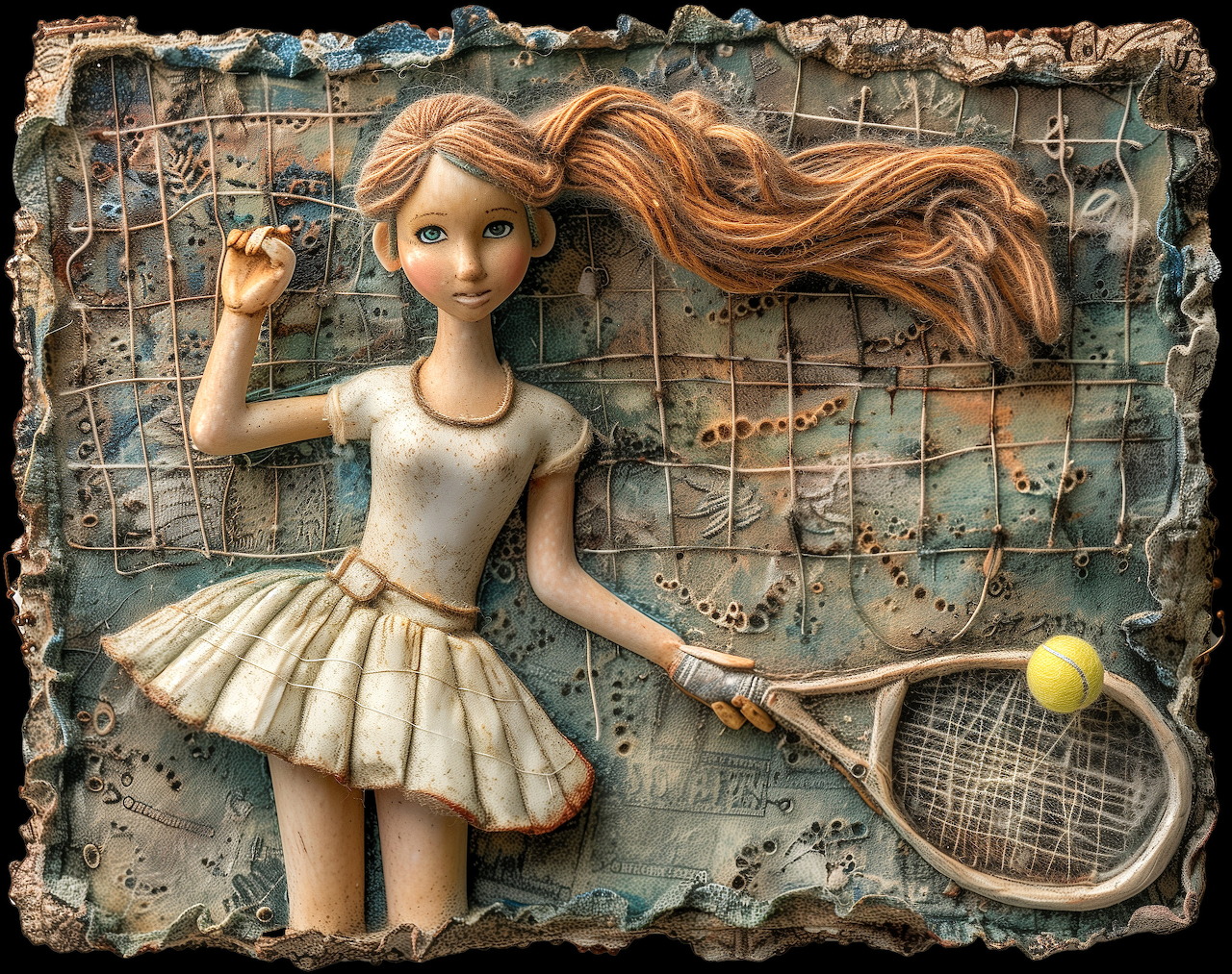 Match Point - búp bê nỉ kim