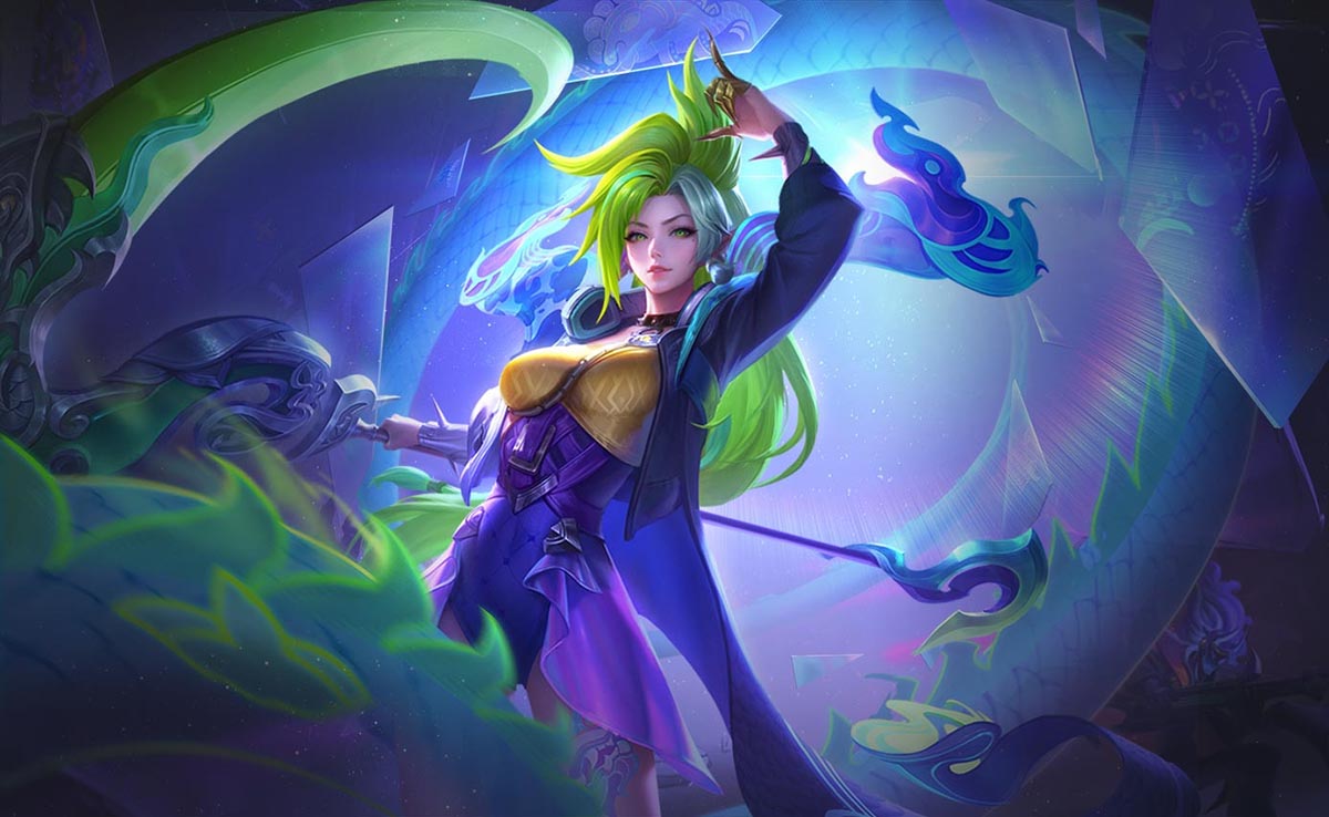 Xếp hình tướng Liên Quân Mina Linh Xà yêu vũ