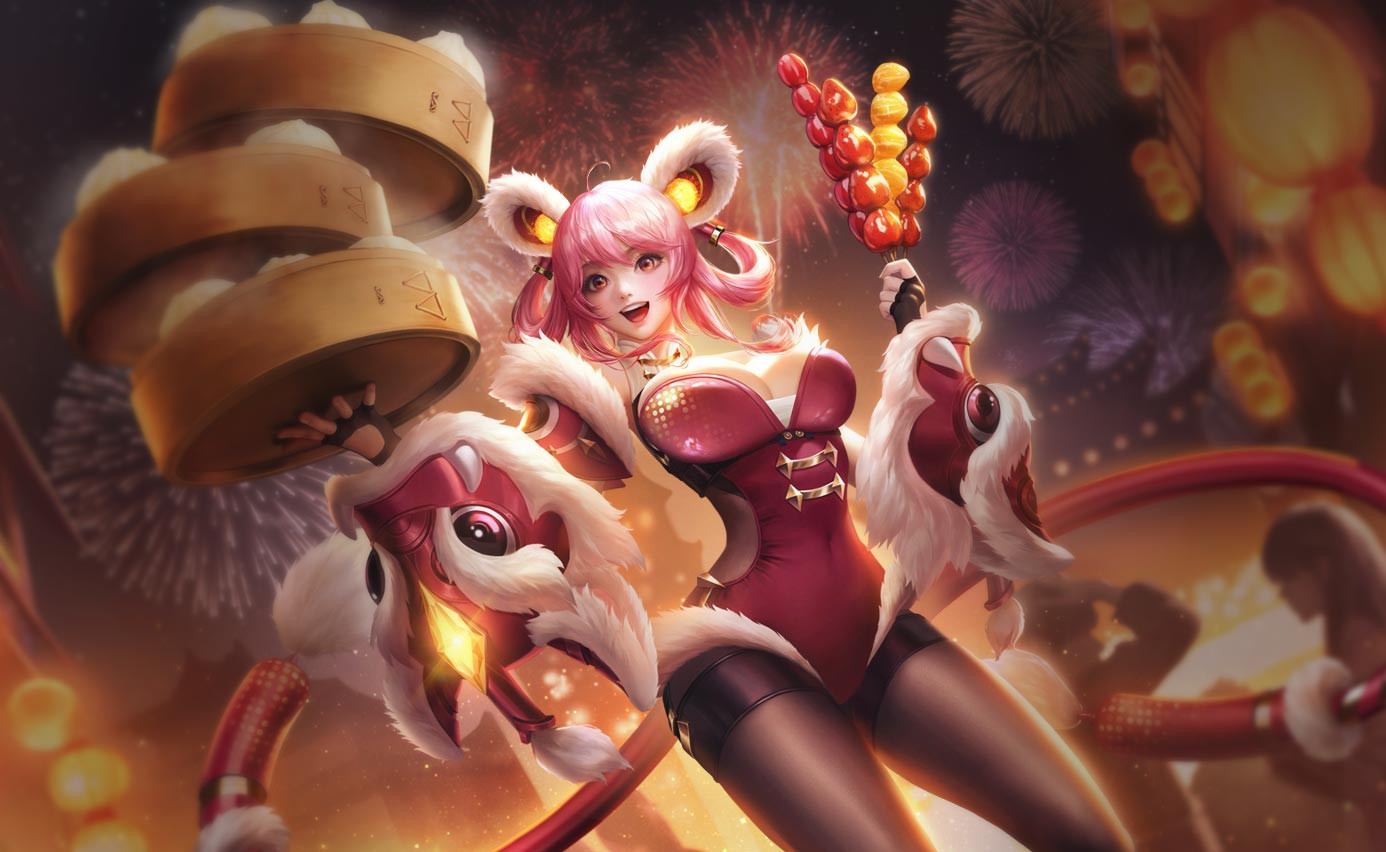 Xếp hình Qi Thiếu nữ mùa xuân