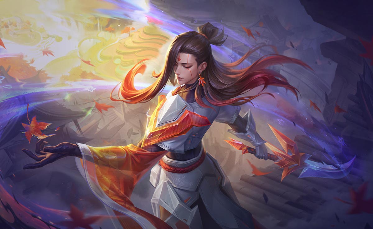 Ghép hình tưởng Tachi Thần phong Hộ vệ trong Liên Quân