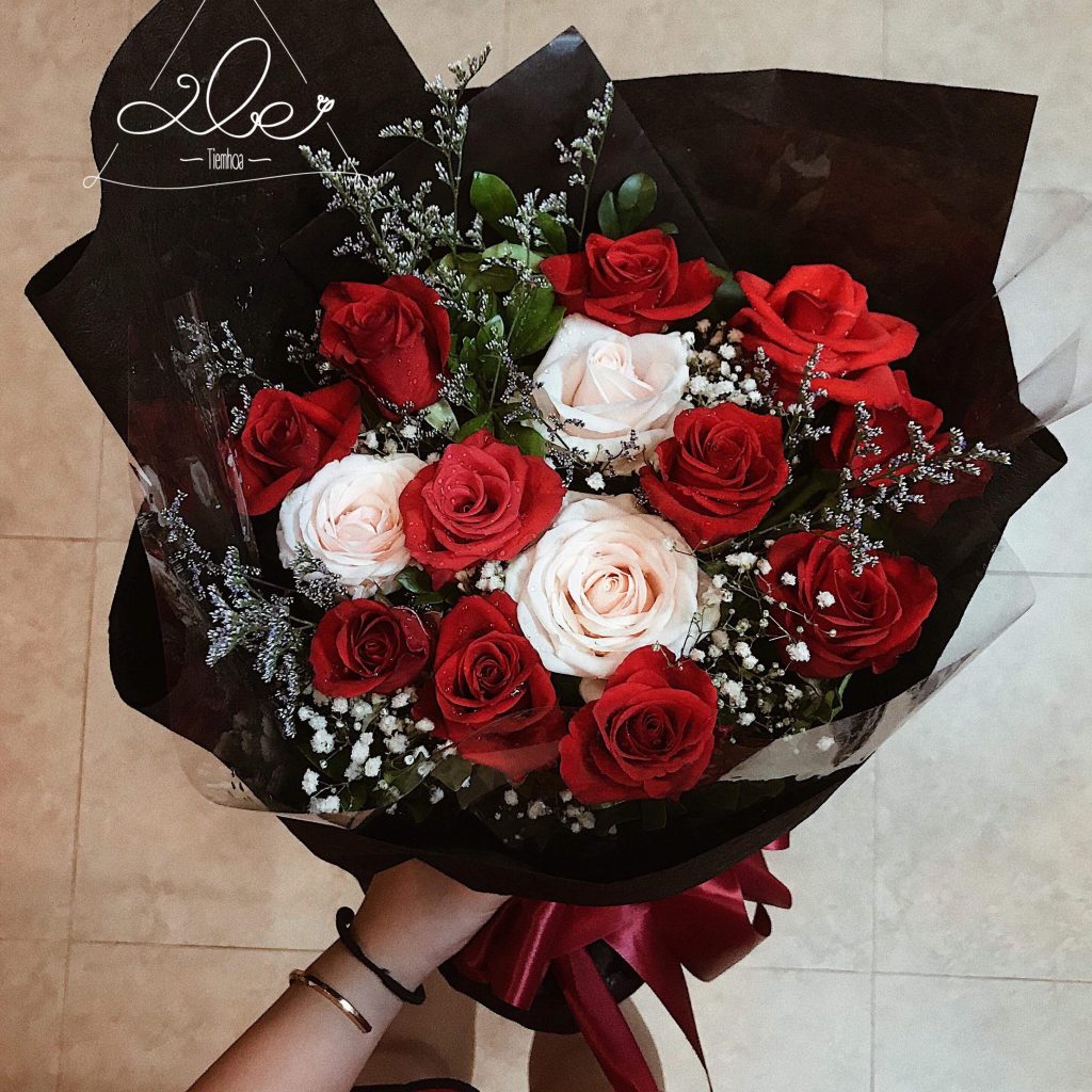 Ghép hình tặng hoa sinh nhật