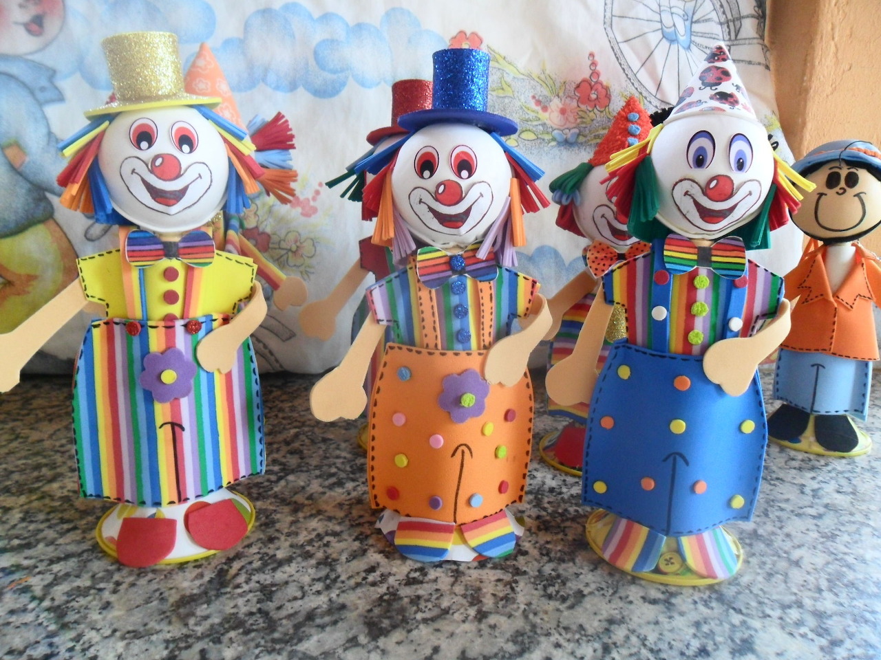 Ghép hình rối hề Palhacinho